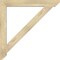 Ekena Millwork Traditional Slat Rough Sawn Bracket, Douglas Fir, 4"W x 38"D x 38"H BKT04X38X38TRA06RDF - alternate 4
